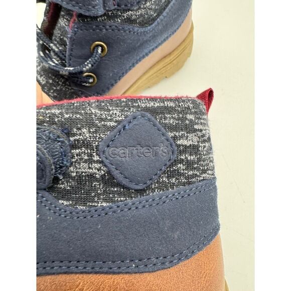 Carter's Baby Boy's Size 12M Waterproof Insulated Lug Sole Duck Boot Multicolor - Picture 5 of 6